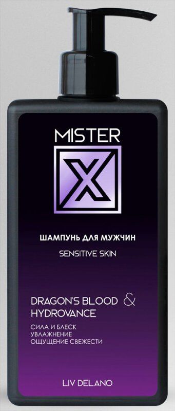 Liv-delano MISTER X Shampoo for men Sensitive skin 250g